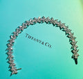 Silver T bracelet