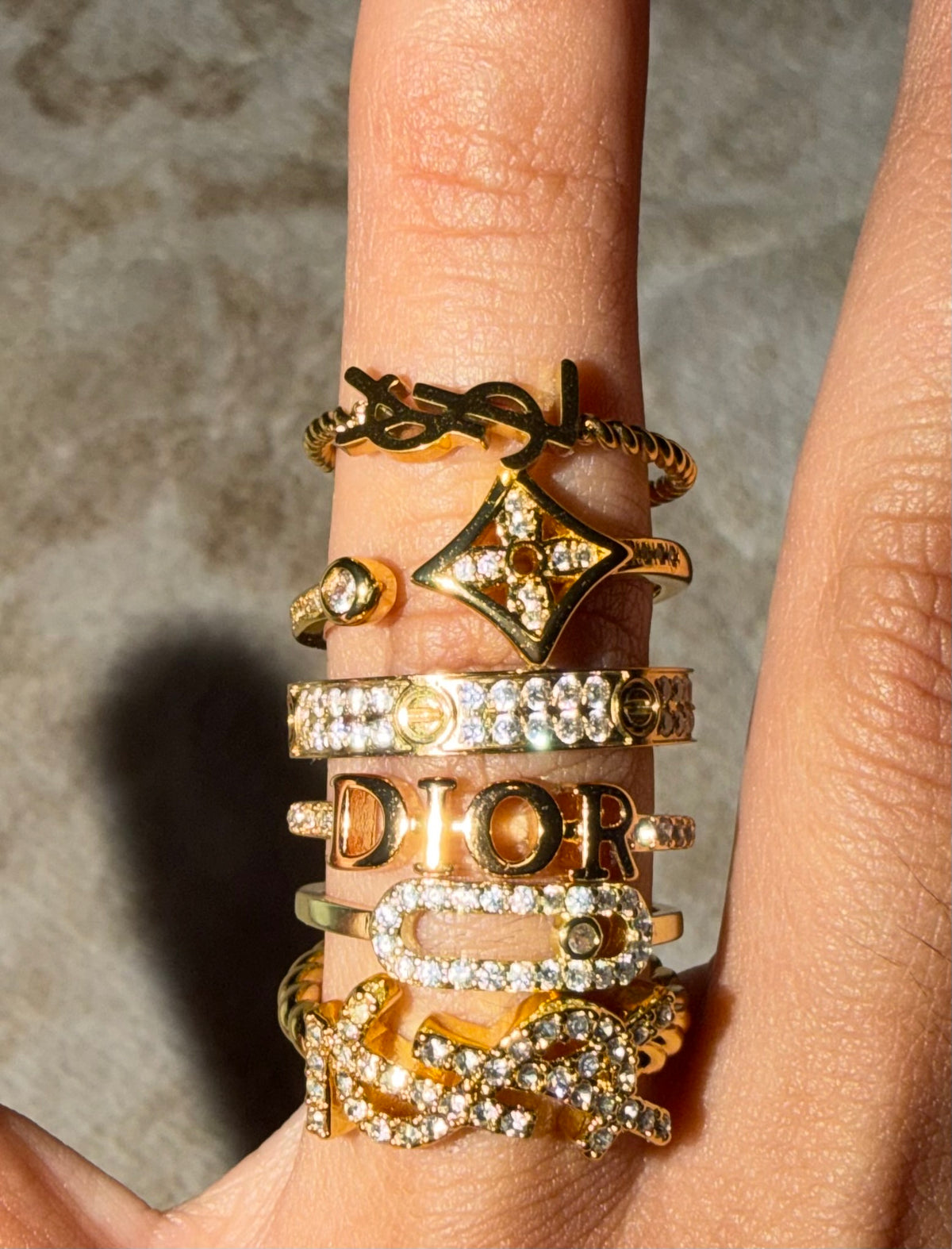 6 piece ring set