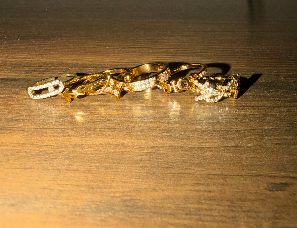 6 piece ring set
