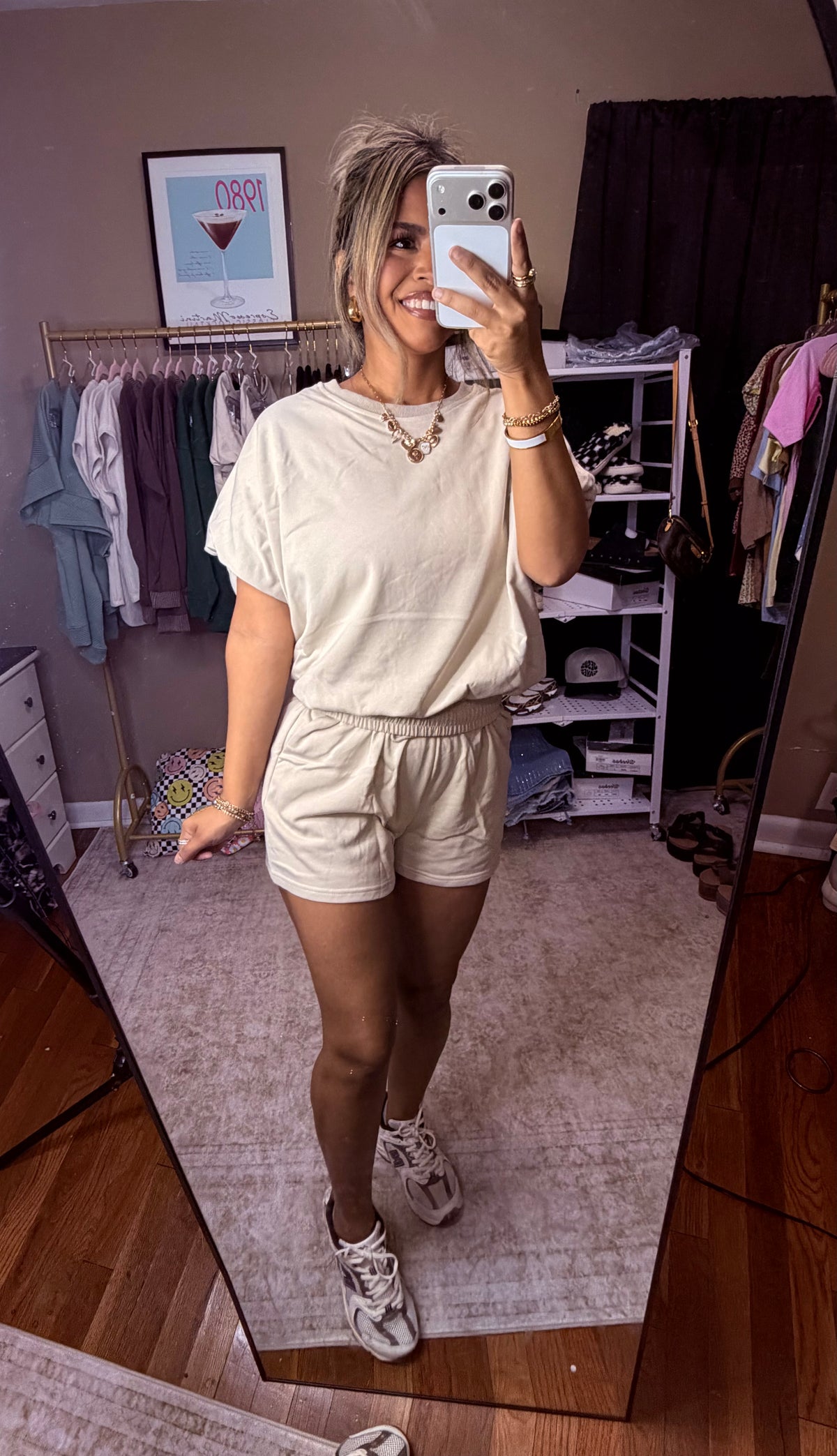 Cream scrunch set