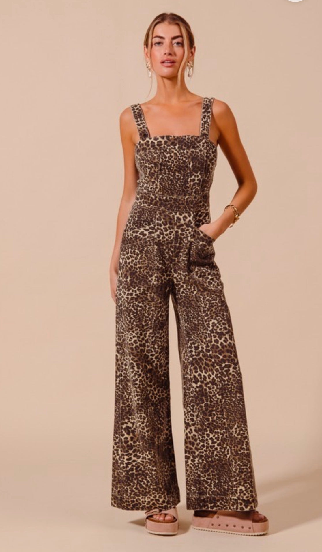Cheetah Romper