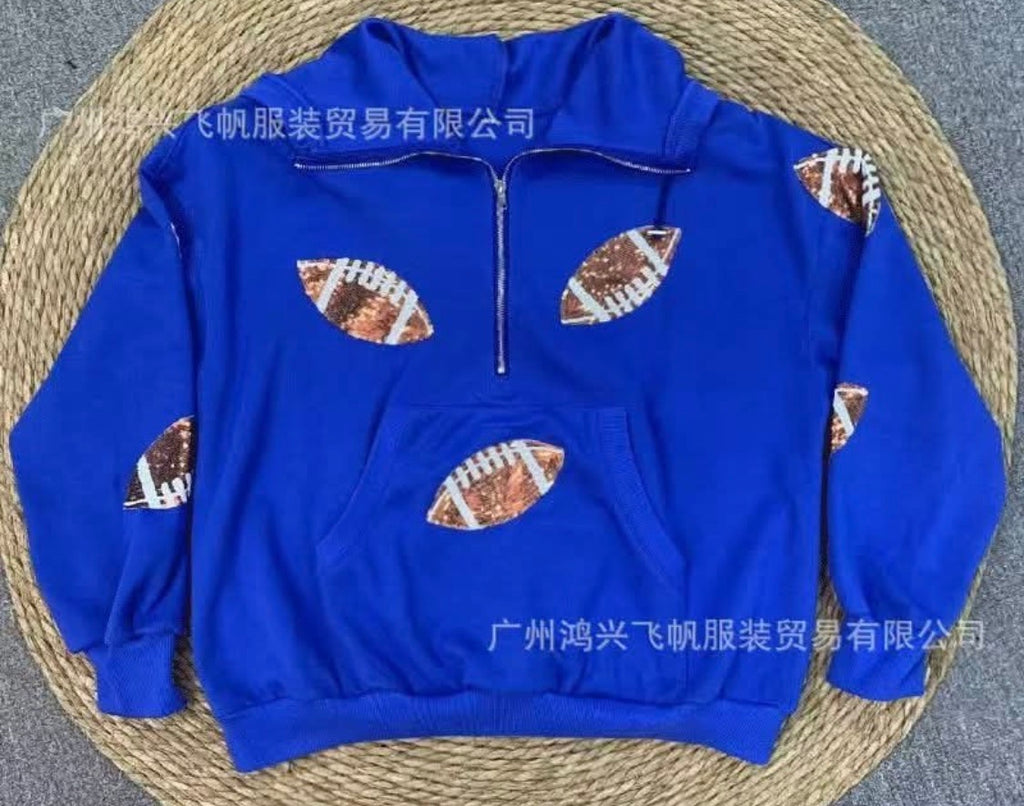 Sequence football pull over
