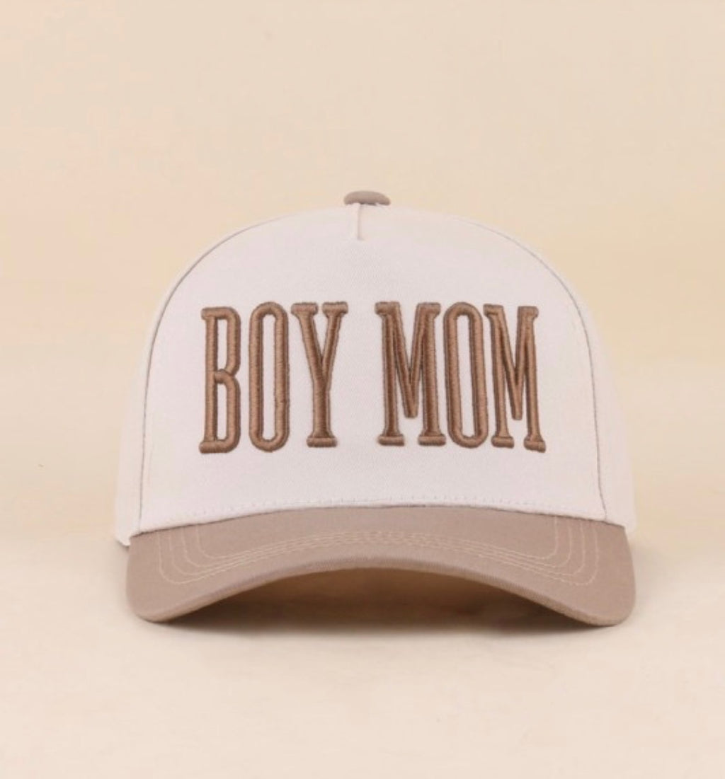 Boy Mom Two Tones SnapBack Hat