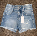 Petra Light Wash Shorts