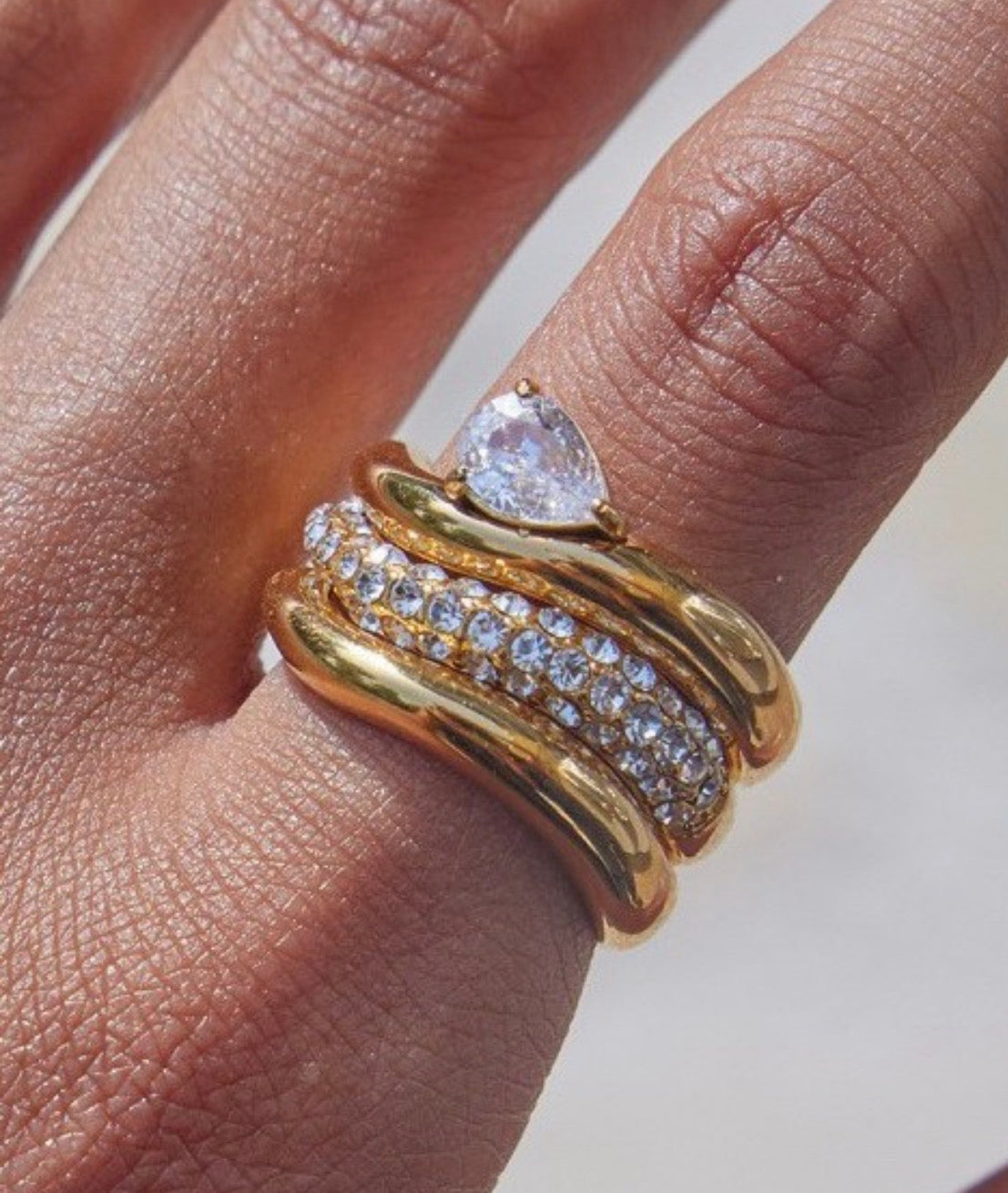 3 piece ring set