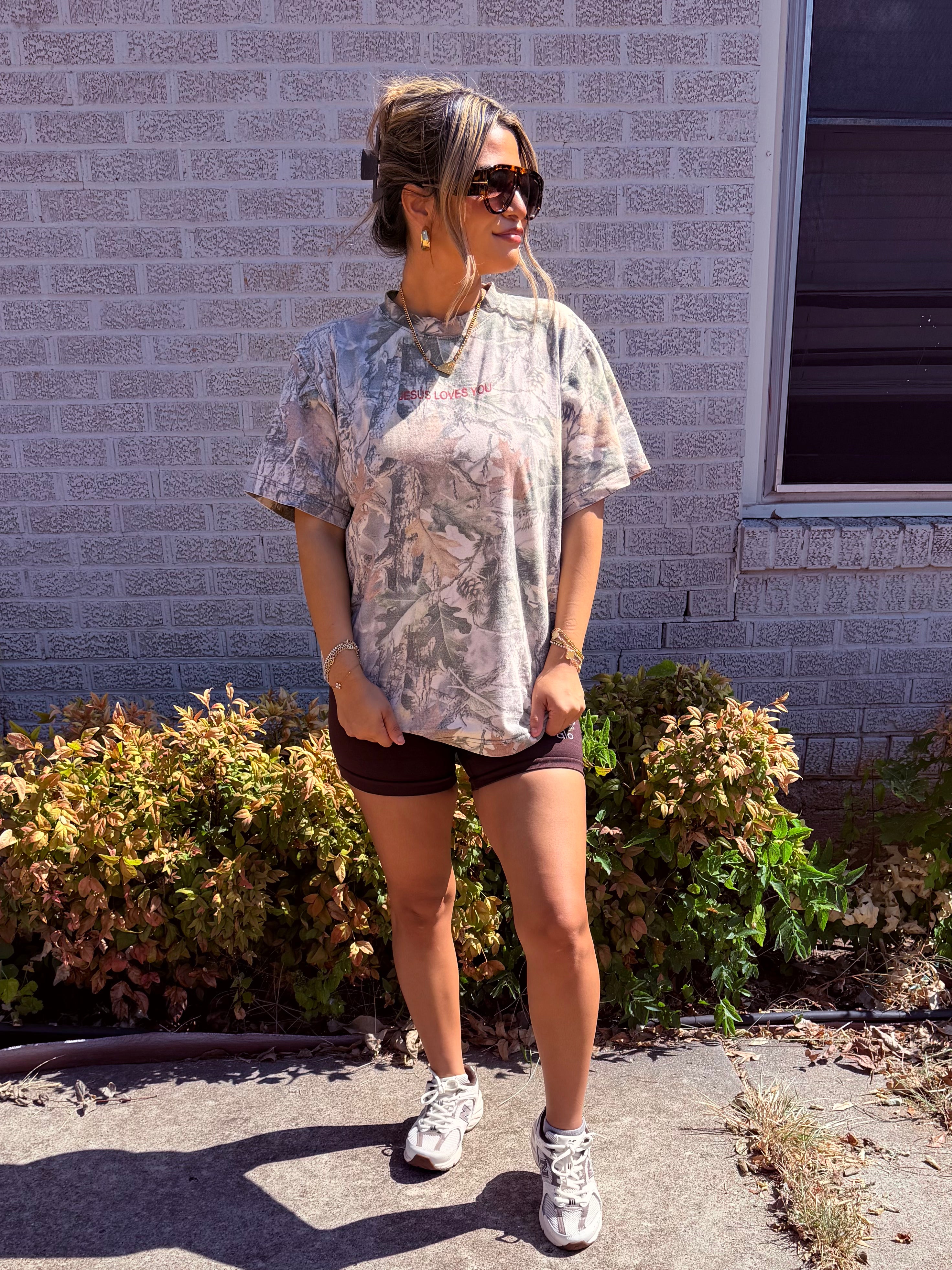 Camo JLY shirt