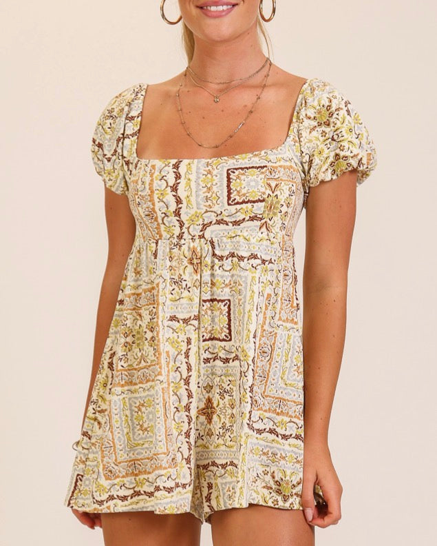 Boho Romper