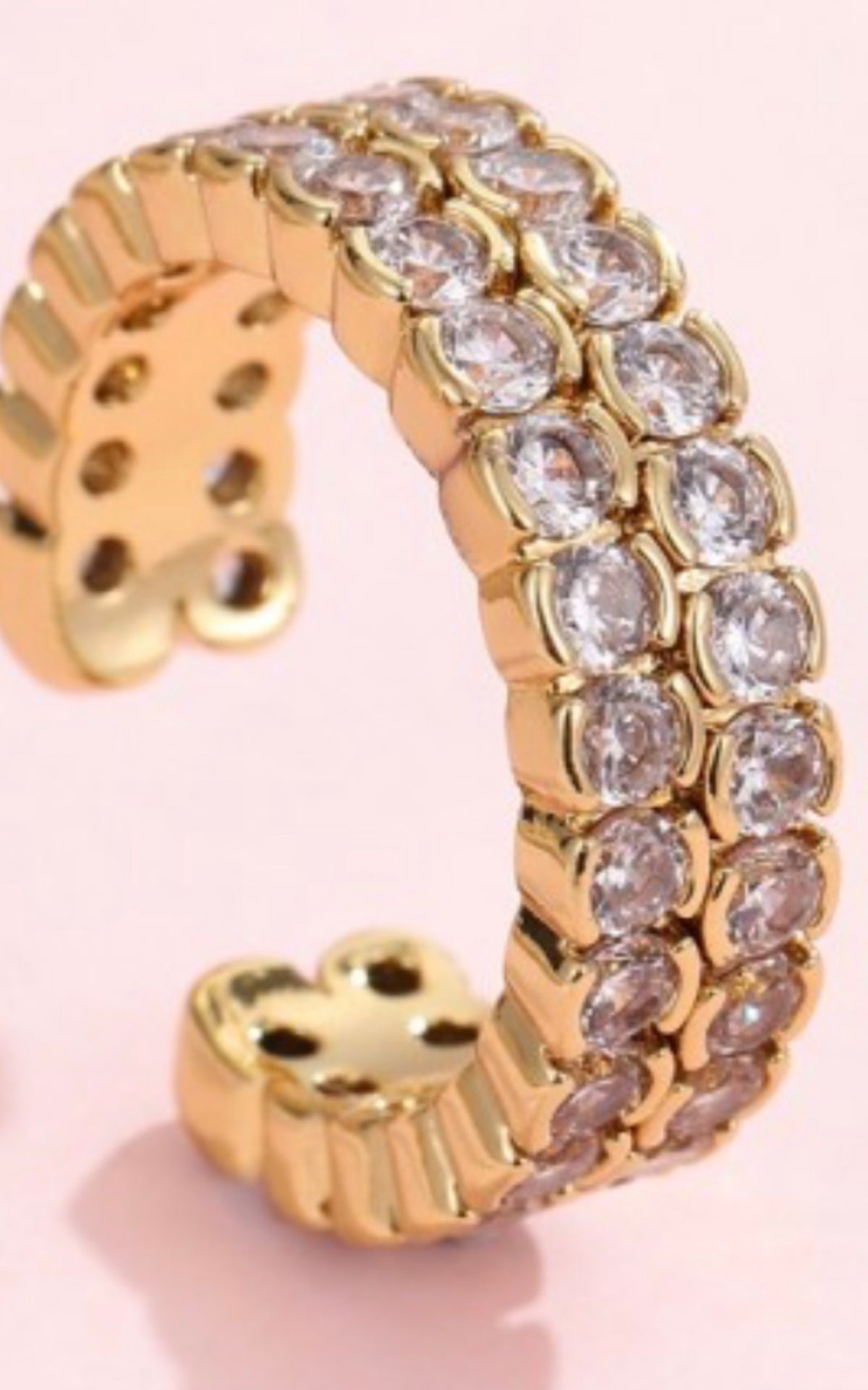 Double Diamond Ring