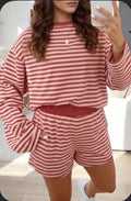 Red Striped Set