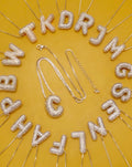 Rhinestone Bubble Initials